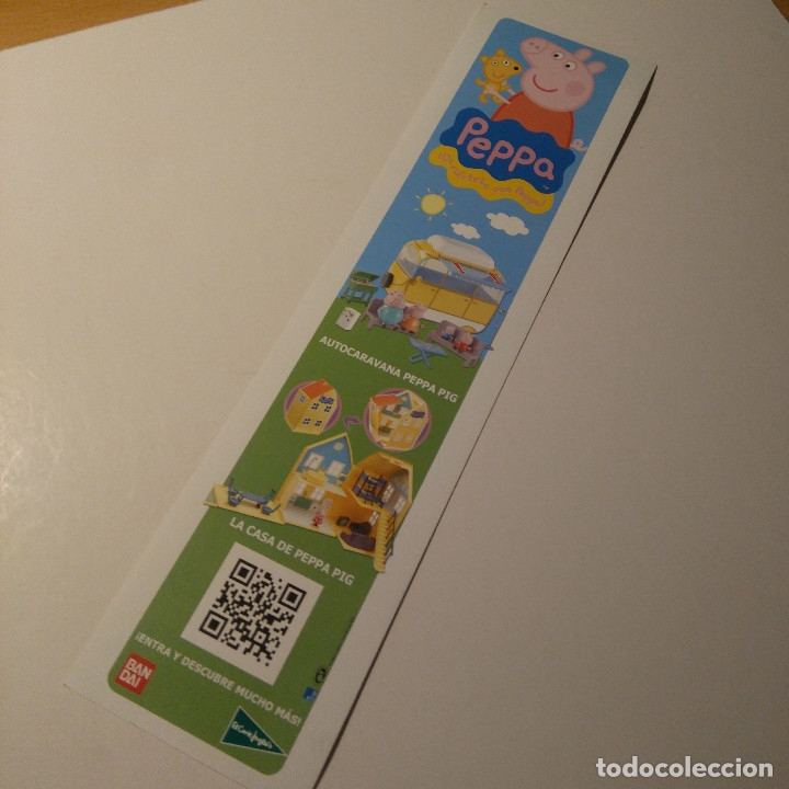 Coleccionismo Marcap&aacute;ginas: marcapaginas publicidad peppa pig mattel matel juguetes promocional flyer pepa corte ingles promo