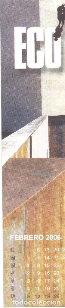 Coleccionismo marcap&aacute;ginas: MARCAPAGINAS CALENDARIO AUDITORIO CACERES - Foto 2