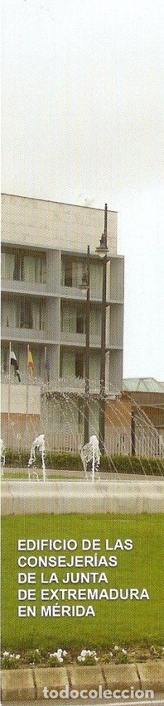 Collectables Bookmark: MARCAPAGINAS CALENDARIO JUNTA EXTREMADURA MERIDA