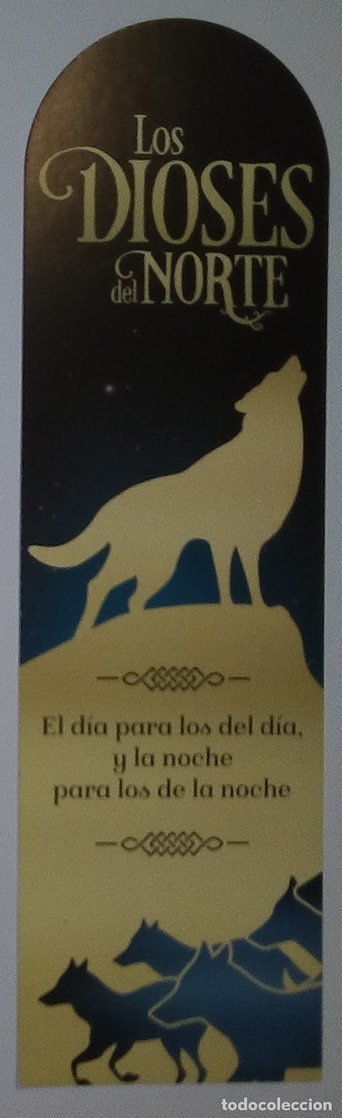 Coleccionismo marcap&aacute;ginas: MARCAPAGINAS - BLOK - LOS DIOSES DEL NORTE