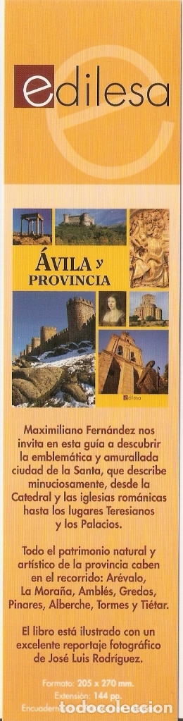 Collectionnisme Marque-pages: MARCAPAGINAS CALENDARIO EDILESA - AVILA Y PROVINCIA