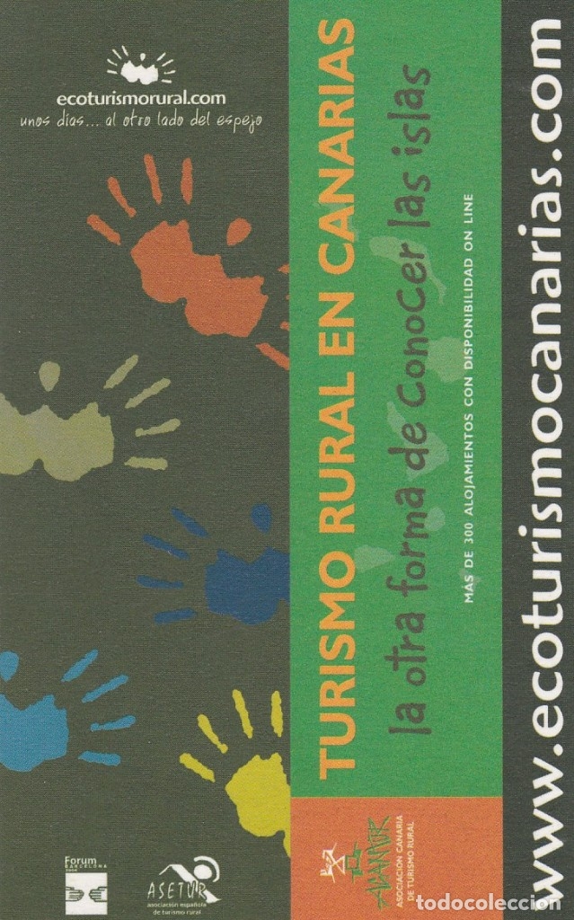 Collectionnisme Marque-pages: MARCAPAGINAS TURISMO RURAL EN CANARIAS