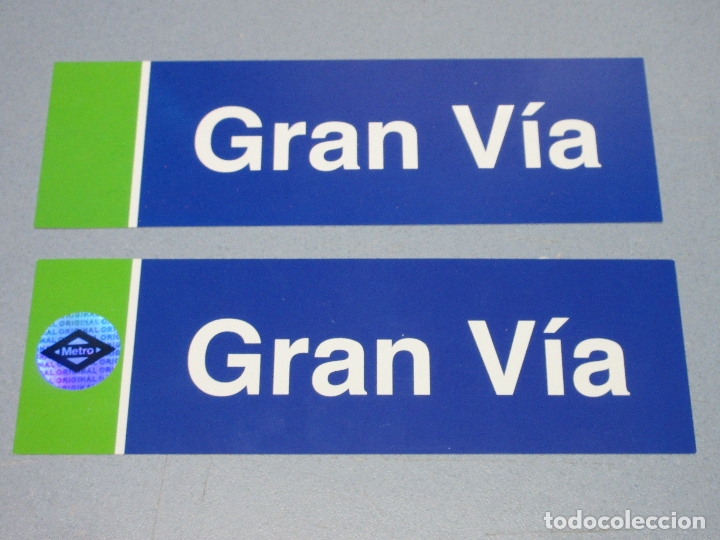 Sammeln von Lesezeichen: METRO MADRID MARCAPAGINAS SE&Ntilde;ALIZACION PARADA GRAN VIA