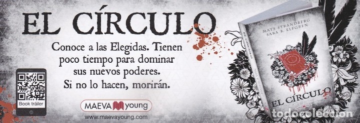 Coleccionismo marcap&aacute;ginas: MARCAPAGINAS MAEVA. FUEGO - EL CIRCULO - Foto 2