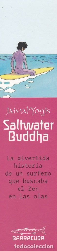 Coleccionismo marcap&aacute;ginas: MARCAPAGINAS BARRACUDA. SALTWATER BUDDHA - Foto 1