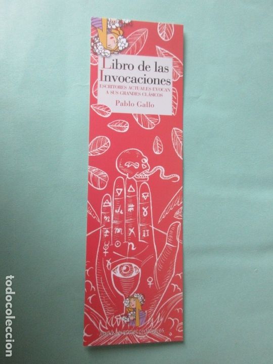 Collectables Bookmark: Macapaginas editorial Reino de Cordelia libro de las Invocacoines