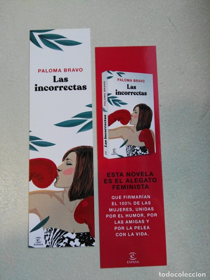 Coleccionismo marcap&aacute;ginas: MARCAPAGINAS - EDITORIAL ESPASA - LAS INCORRECTAS - Foto 1
