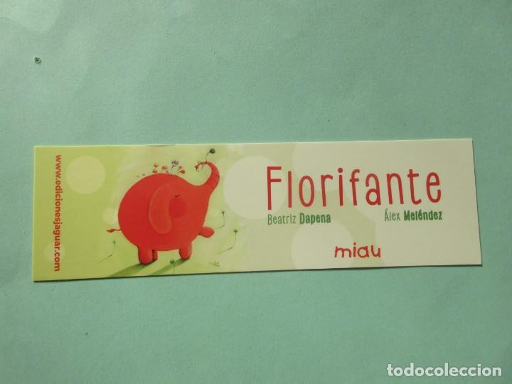 Coleccionismo Marcap&aacute;ginas: Marcapaginas  ediciones Jaguar Florifante