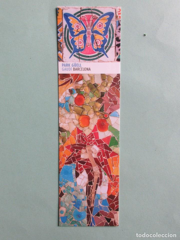 Coleccionismo Marcap&aacute;ginas: Marcapaginas Parque G&uuml;ell de Gaudi Barcelona