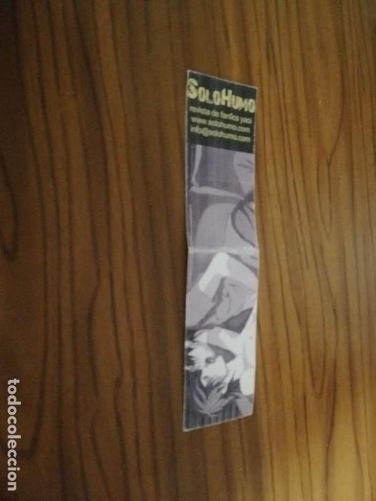 Coleccionismo marcap&aacute;ginas: MARCAPAGINAS. COMIC. SOLO HUMO. DOBLADO Y ESCRITO NOMBRE DETR&Aacute;S. UNA CARA. BUEN ESTADO. DIFICIL