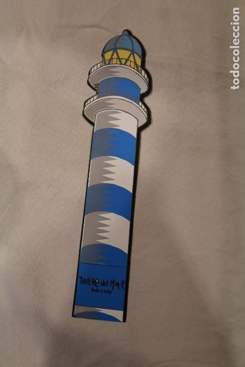 Sammeln von Lesezeichen: MARCAPAGINAS FARO TROQUELADO TORRE DEL MAR MALAGA VELEZ-MALAGA TURISMO