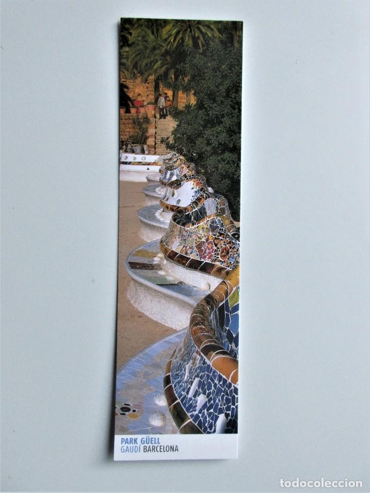 Coleccionismo Marcap&aacute;ginas: Marcapaginas Parque G&uuml;ell de Gaudi Barcelona