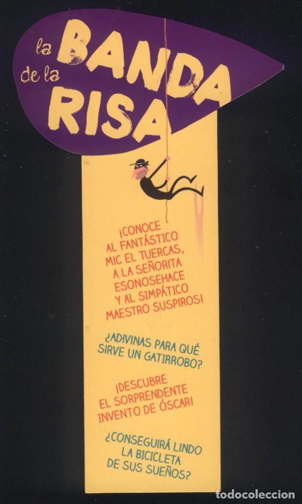 Coleccionismo marcap&aacute;ginas: A-7294- MARCAP&Aacute;GINAS TROQUELADO. LA BANDA DE LA RISA. ANAYA.