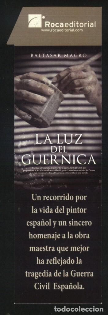 Coleccionismo marcap&aacute;ginas: A-7300- MARCAP&Aacute;GINAS TROQUELADO. LA LUZ DEL GUERNICA. BALTASAR MAGRO. ROCAEDITORIAL.