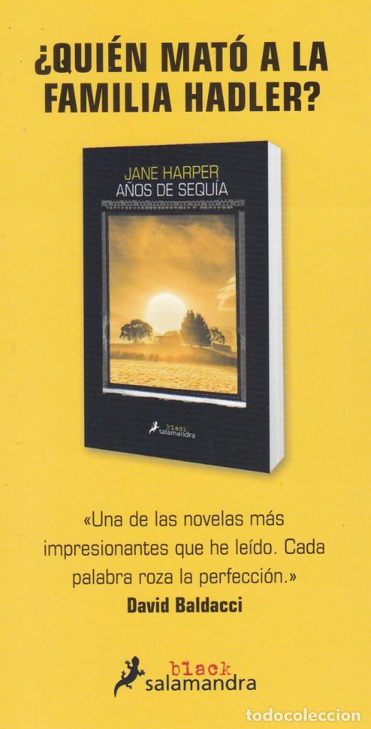 Coleccionismo marcap&aacute;ginas: MARCAPAGINAS SALAMANDRA. A&Ntilde;OS DE SEQUIA - Foto 2