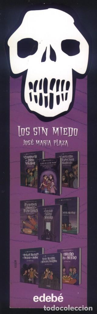Coleccionismo marcap&aacute;ginas: A-7316- MARCAP&Aacute;GINAS TROQUELADO. LOS SIN MIEDO. JOSE MARIA PLAZA. EDEBE.