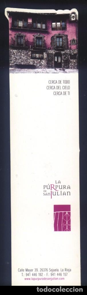 Coleccionismo marcap&aacute;ginas: A-7324- MARCAP&Aacute;GINAS TROQUELADO. LA PURPURA DE SAN JULIAN. SOJUELA (LA RIOJA)