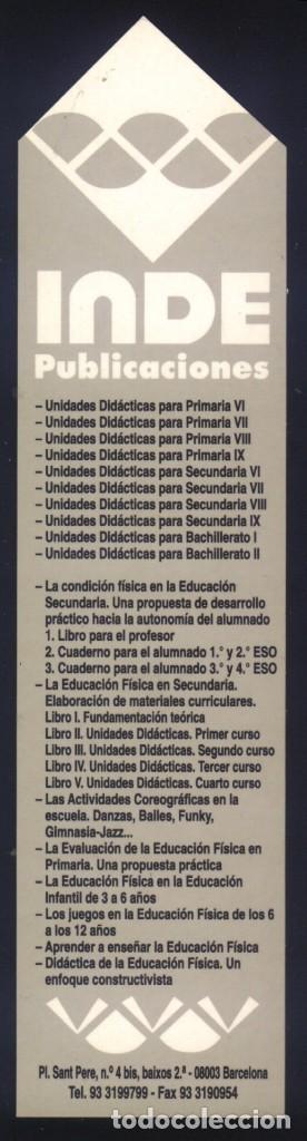 Coleccionismo marcap&aacute;ginas: A-7327- MARCAP&Aacute;GINAS TROQUELADO. INDE PUBLICACIONES. BARCELONA.