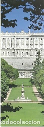 Collectionnisme Marque-pages: MARCAP&Aacute;GINAS. PATRIMONIO NACIONAL. VISTA DEL PALACIO REAL DE MADRID DESDE EL CAMPO DEL MORO