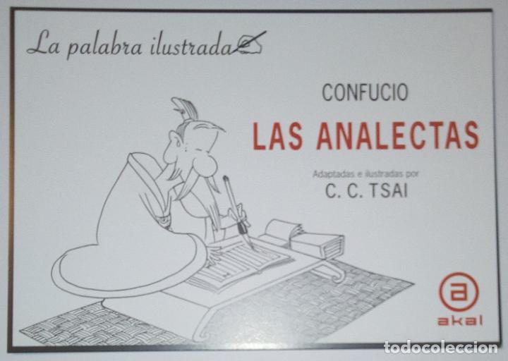 Coleccionismo Marcap&aacute;ginas: MARCAPAGINAS AKAL.LA PALABRA ILUSTRADA.CONFUCIO-T POSTAL