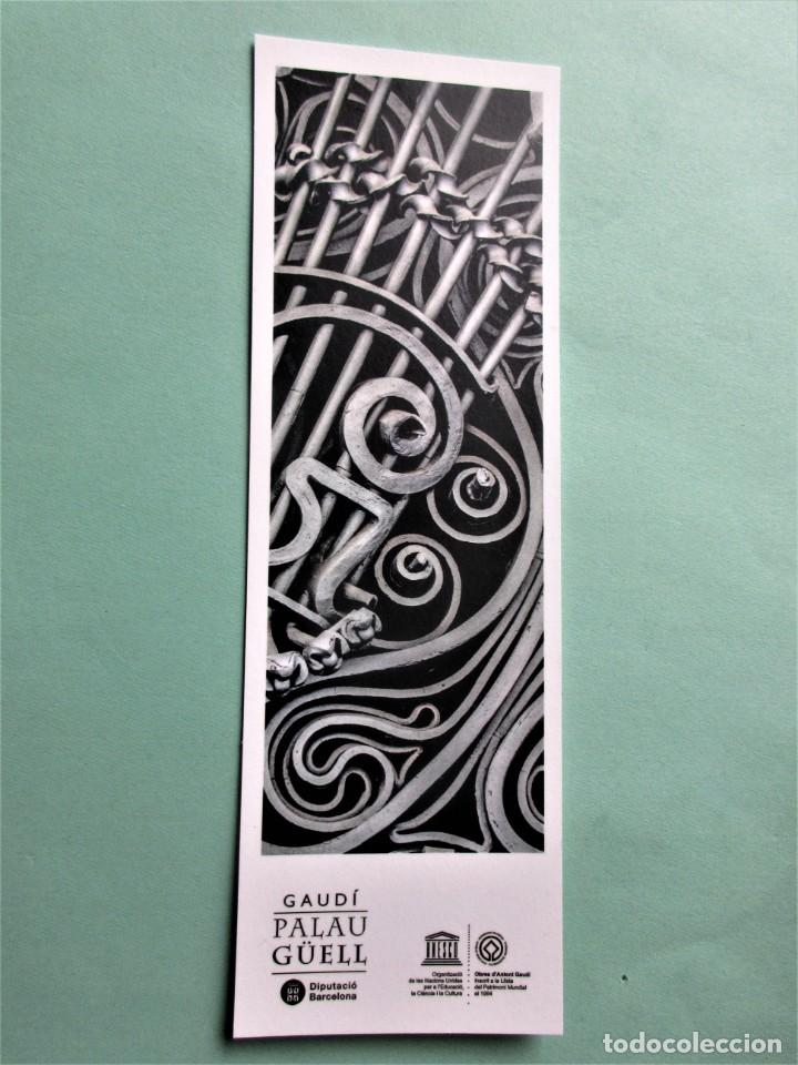 Coleccionismo Marcap&aacute;ginas: Marcapaginas Gaudi Palau G&uuml;ell