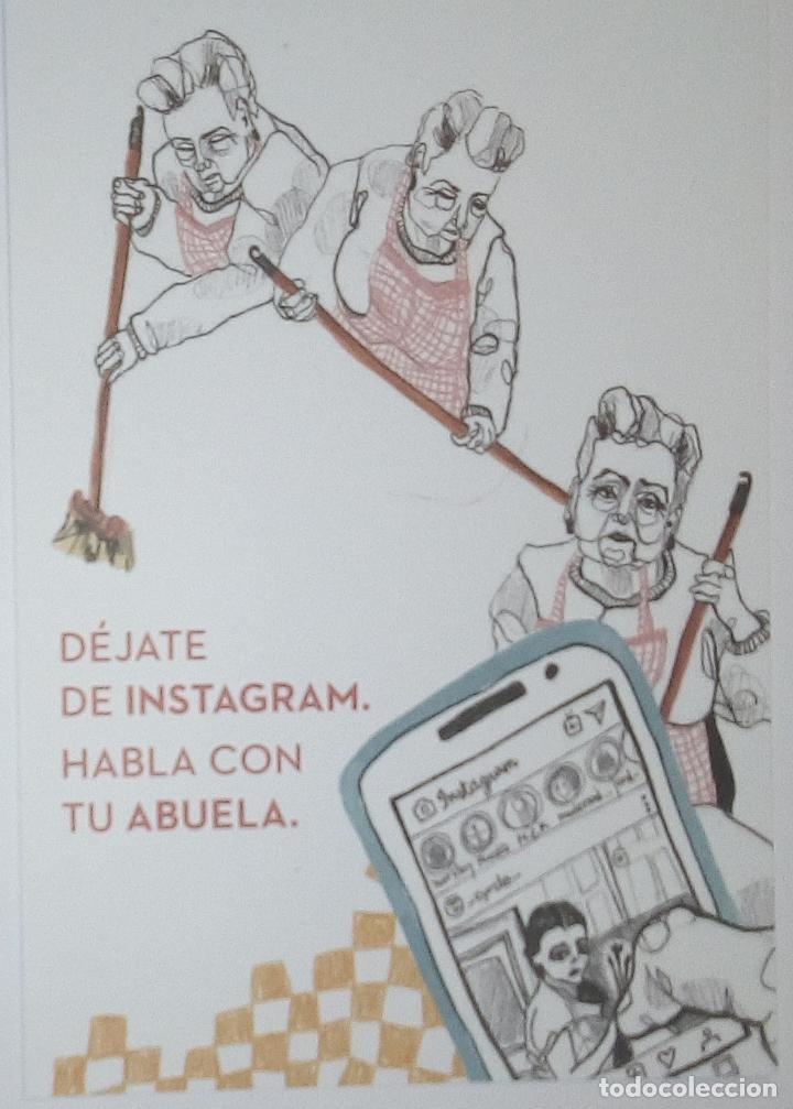 Coleccionismo Marcap&aacute;ginas: MARCAPAGINAS - LUMEN - DEJATE DE INSTAGRAN HABLA CON TU MADRE. T POSTAL