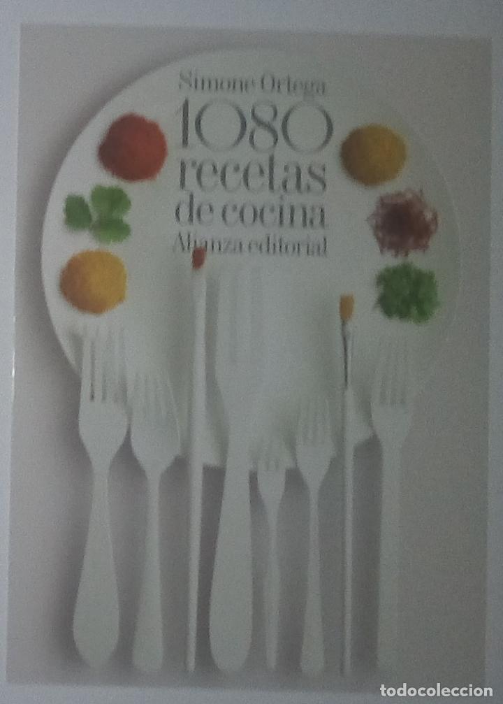 Coleccionismo Marcap&aacute;ginas: Marcap&aacute;ginas editorial alianza-1080 RECETAS DE COCINA-