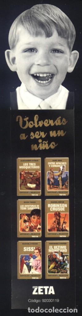 Coleccionismo marcap&aacute;ginas: A-7393- MARCAP&Aacute;GINAS TROQUELADO. VOLVER&Aacute;S A SER UN NI&Ntilde;O. EDICIONES ZETA.