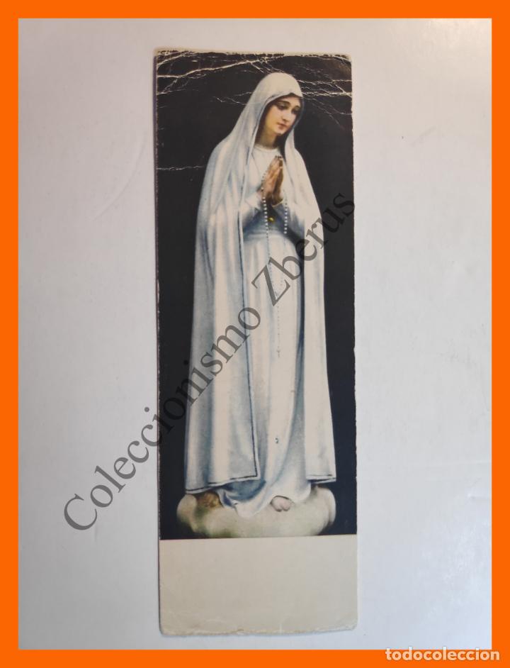 Coleccionismo marcap&aacute;ginas: Marcapaginas de Nuestra Se&ntilde;ora de Fatima - Foto 1