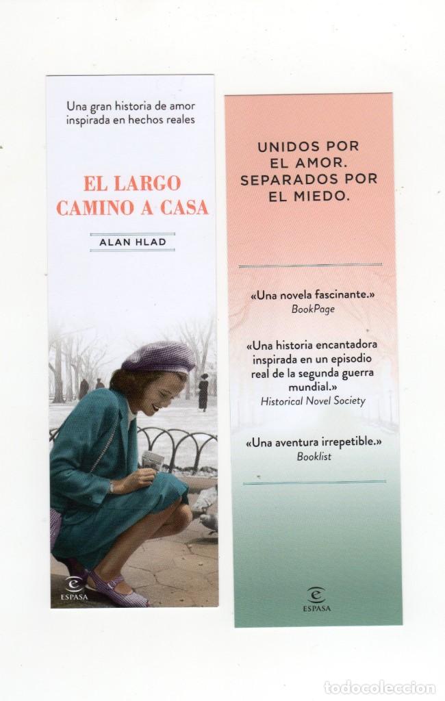 Coleccionismo marcap&aacute;ginas: MARCAP&Aacute;GINAS - ESPASA - EL LARGO CAMINO A CASA - Foto 1