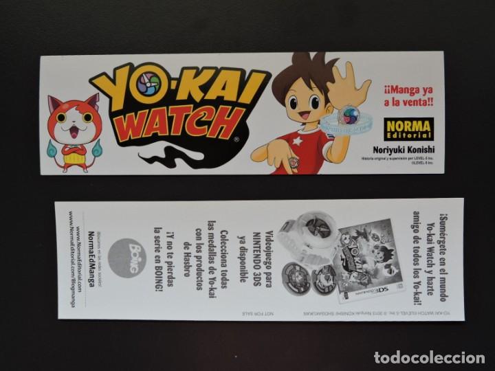 Coleccionismo marcap&aacute;ginas: MARCAP&Aacute;GINAS C&Oacute;MIC - NORMA EDITORIAL - YO-KAI WATCH - Foto 1