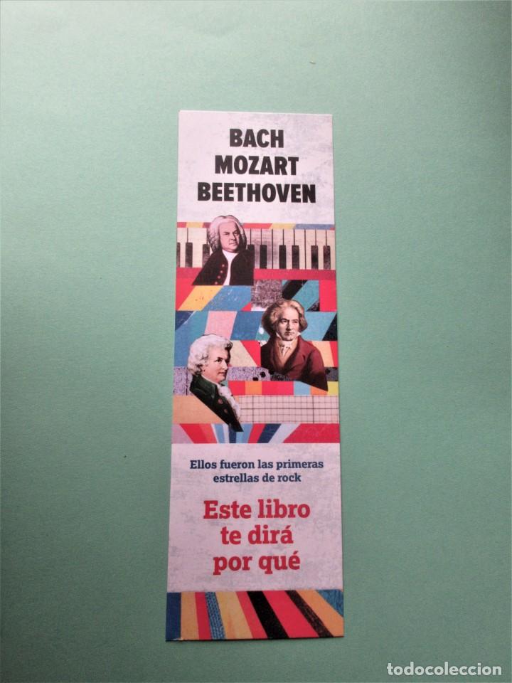 Coleccionismo Marcap&aacute;ginas: Marcapaginas editorial Cross Books eBach Mozart  Beethoven fueron las primeras estrellas del Rock