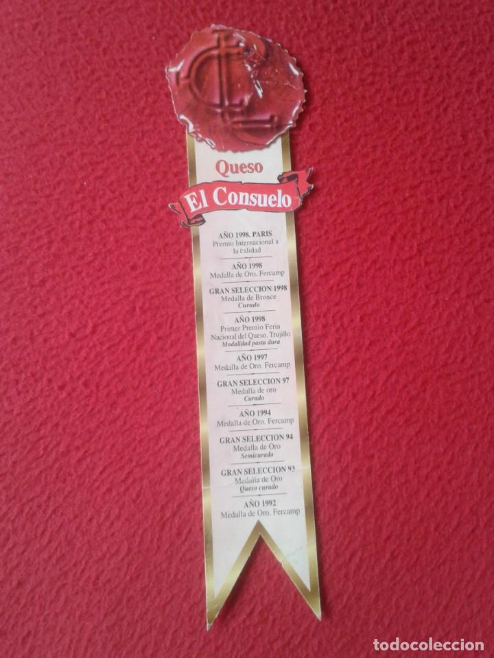Coleccionismo Marcap&aacute;ginas: MARCAP&Aacute;GINAS BOOK MARK TROQUELADO QUESO EL CONSUELO CHEESE FROMAGE K&Auml;SE, SPAIN ESPAGNE...VER FOTOS..