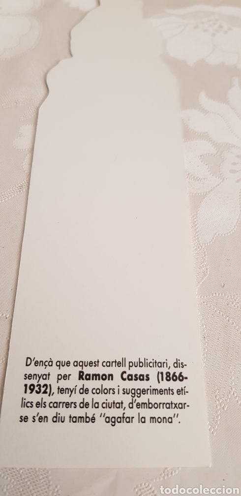 Coleccionismo marcap&aacute;ginas: Anis del Mono. 2 Puntos de libro. - Foto 3