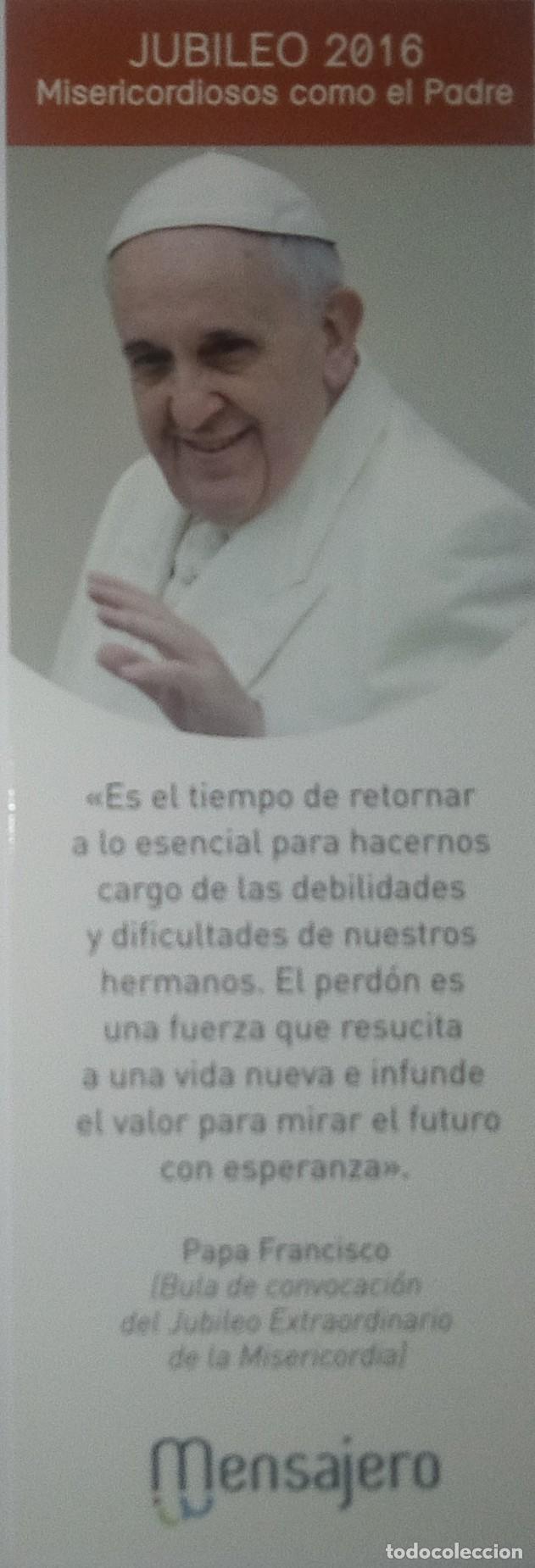 Collezionismo Segnalibri: Marcap&aacute;ginas editorial MENSAJERO.JUBILEO 2016-