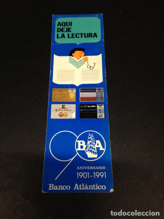 Coleccionismo marcap&aacute;ginas: Marcapaginas . Banco Atlantico - Foto 1