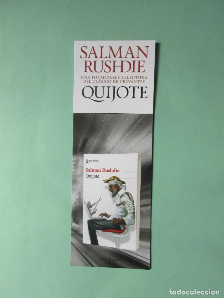 Coleccionismo Marcap&aacute;ginas: Marcapaginas editorial Seix Barral Quijote
