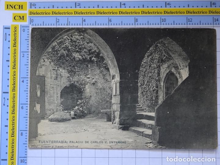 Collezionismo Segnalibri: POSTAL DE GUIP&Uacute;ZCOA HONDARRIBIA FUENTERRAB&Iacute;A. SIGLO XIX -1905 . PALACIO DE CARLOS V. 1524 HM. 1062