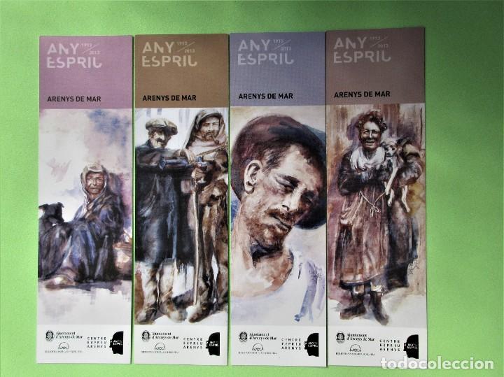 Collectables Bookmark: Serie completa de marcapaginas 100 aniversario de la biblioteca Fidel Peita Arenys de Mar