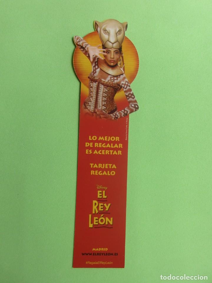 Coleccionismo Marcap&aacute;ginas: Marcapaginas el Rey Le&oacute;n Madrid