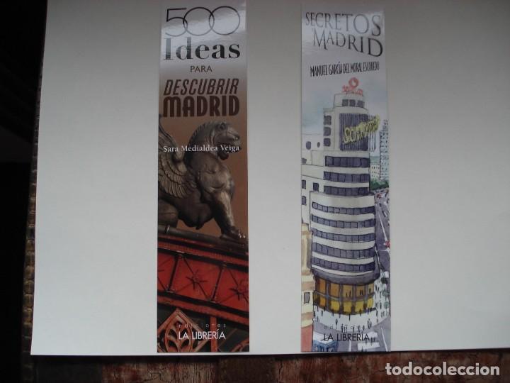 Coleccionismo marcap&aacute;ginas: DOS MARCAPAGINAS MADRID - Foto 1