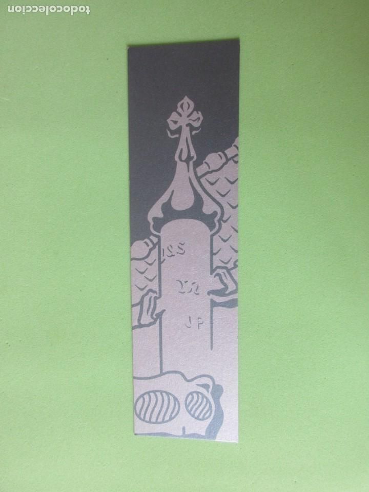 Coleccionismo Marcap&aacute;ginas: Marcapaginas de Antonio Gaudi Barcelona