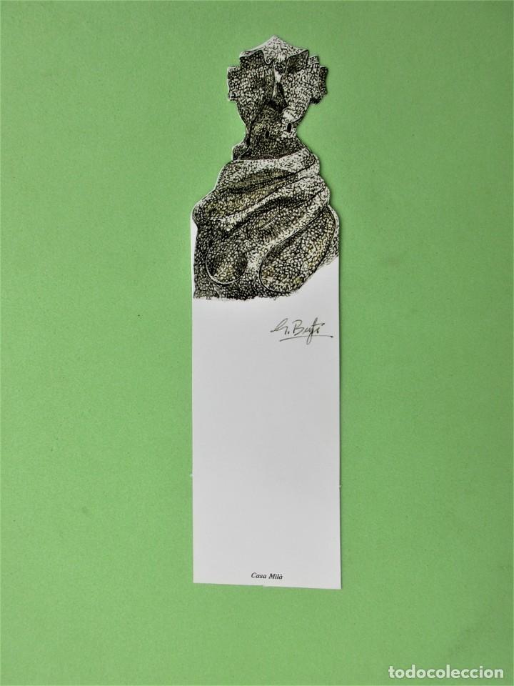 Coleccionismo Marcap&aacute;ginas: Marcapaginas Casa Mila de Antonio Gaudi