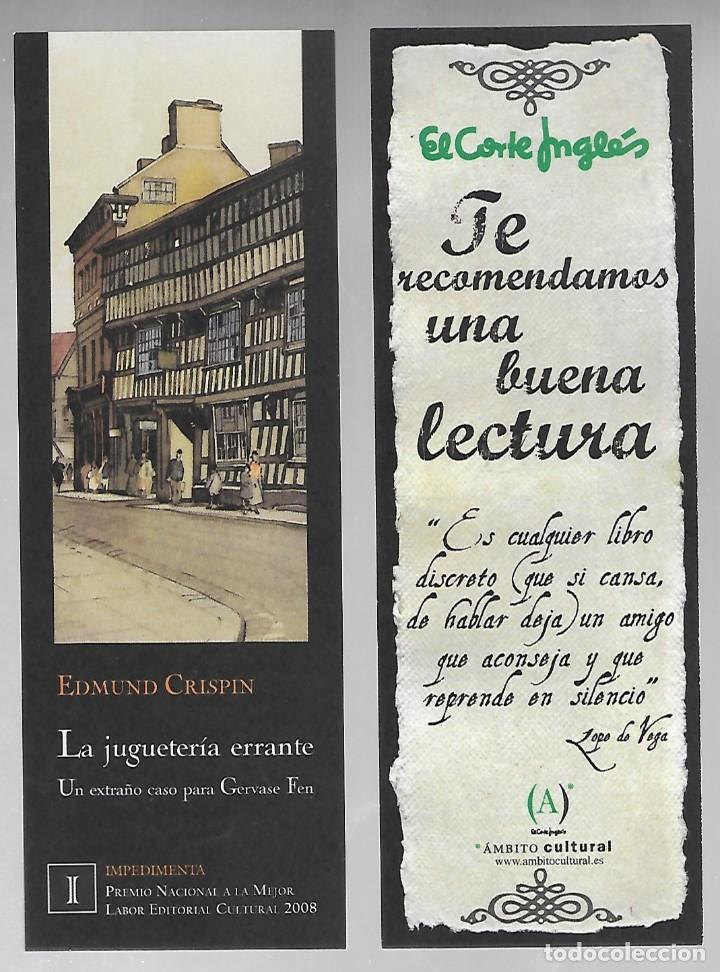 Coleccionismo marcap&aacute;ginas: MARCAPAGINAS IMPEDIMENTA, LA JUGUETERIA ERRANTE - Foto 1