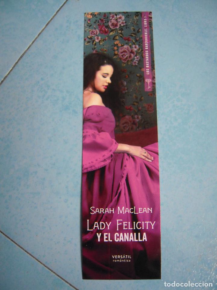 Coleccionismo marcap&aacute;ginas: Marcap&aacute;ginas Lady Felicity y el canalla - Foto 1