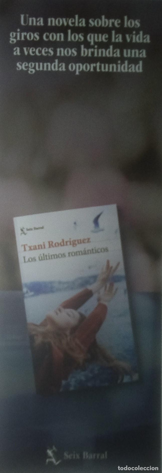 Coleccionismo Marcap&aacute;ginas: Marcap&aacute;ginas editorial SEIX BARRAL.LOS ULTIMOS ROMANTICOS.