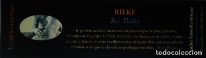 Coleccionismo marcap&aacute;ginas: Marcap&aacute;ginas editorial ANDRE VERSAILLE-RILKE-