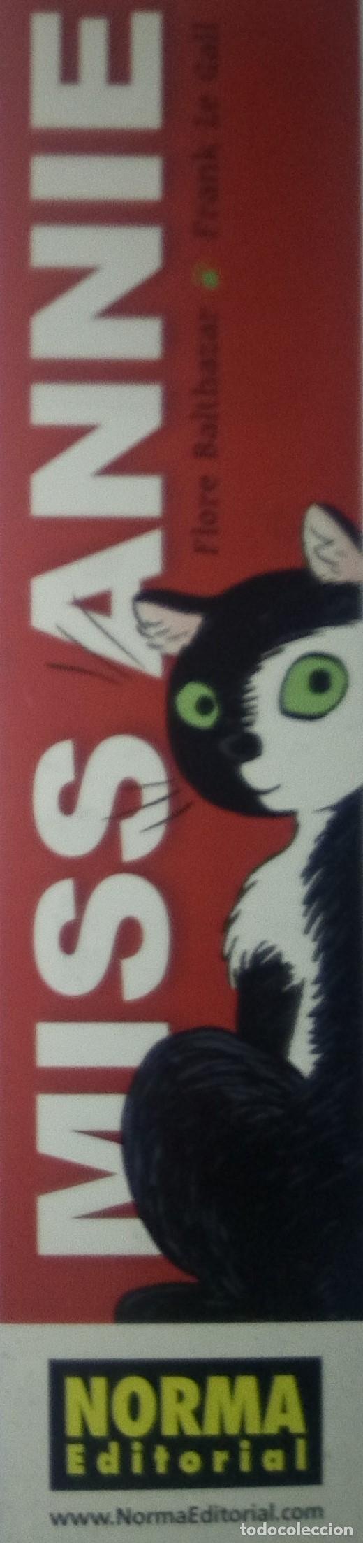 Collectables Bookmark: MARCAPAGINAS- NORMA- MISS ANNIE.