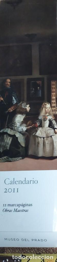 Coleccionismo Marcap&aacute;ginas: MARCAPAGINAS CALENDARIO 2011 OBRAS MAESTRAS MUSEO DEL PRADO