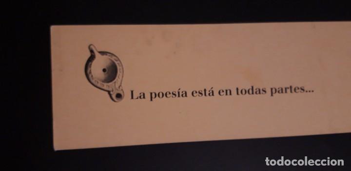 Coleccionismo Marcap&aacute;ginas: .1 MARCAPAGINAS ** LA POESIA .... EDITORIAL LUMEN **